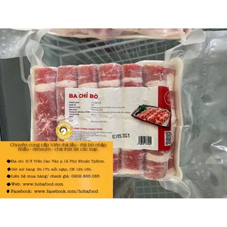 Ba rọi bò mỹ - khay 500g
