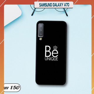 Ốp lưng Samsung Galaxy A70 lưng nhám viền dẻo