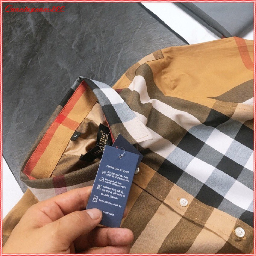 Áo sơ mi kẻ sọc thời trang nam cao cấp phong cách nam tính 3 màu trẻ trung basic | BigBuy360 - bigbuy360.vn