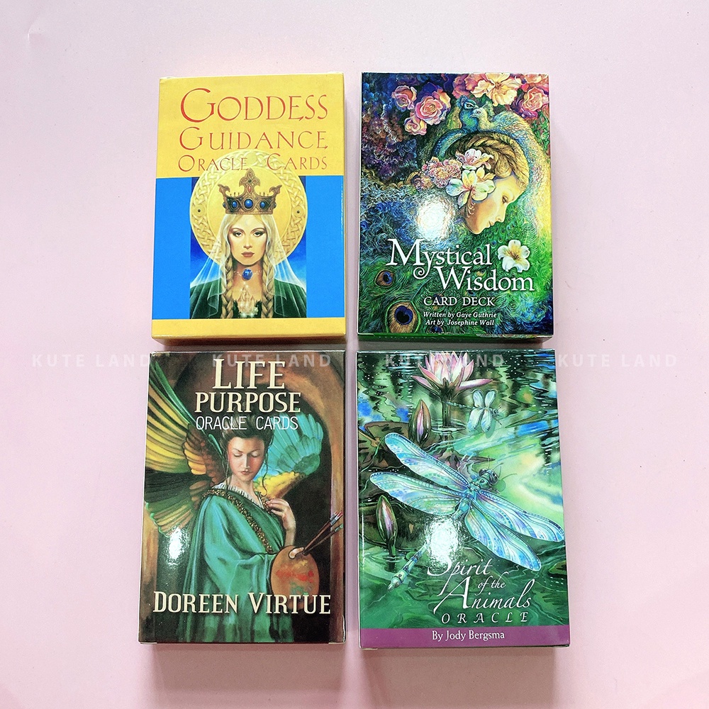 [50-99] Tổng Hợp Bài Size Gốc Tarot Oracle Tặng Đá Thanh Tẩy S