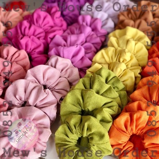 Scrunchies/ buộc/cột tóc linen handmade Mew'sHouse