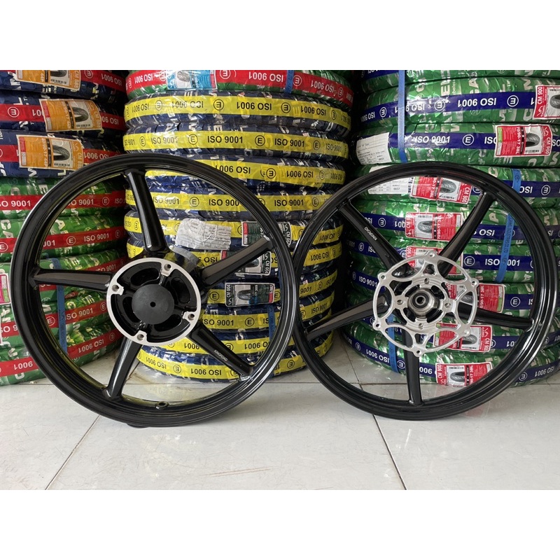 Mâm 5 cây king road dành cho Exciter 135,150, Raider,Satria,Sonic