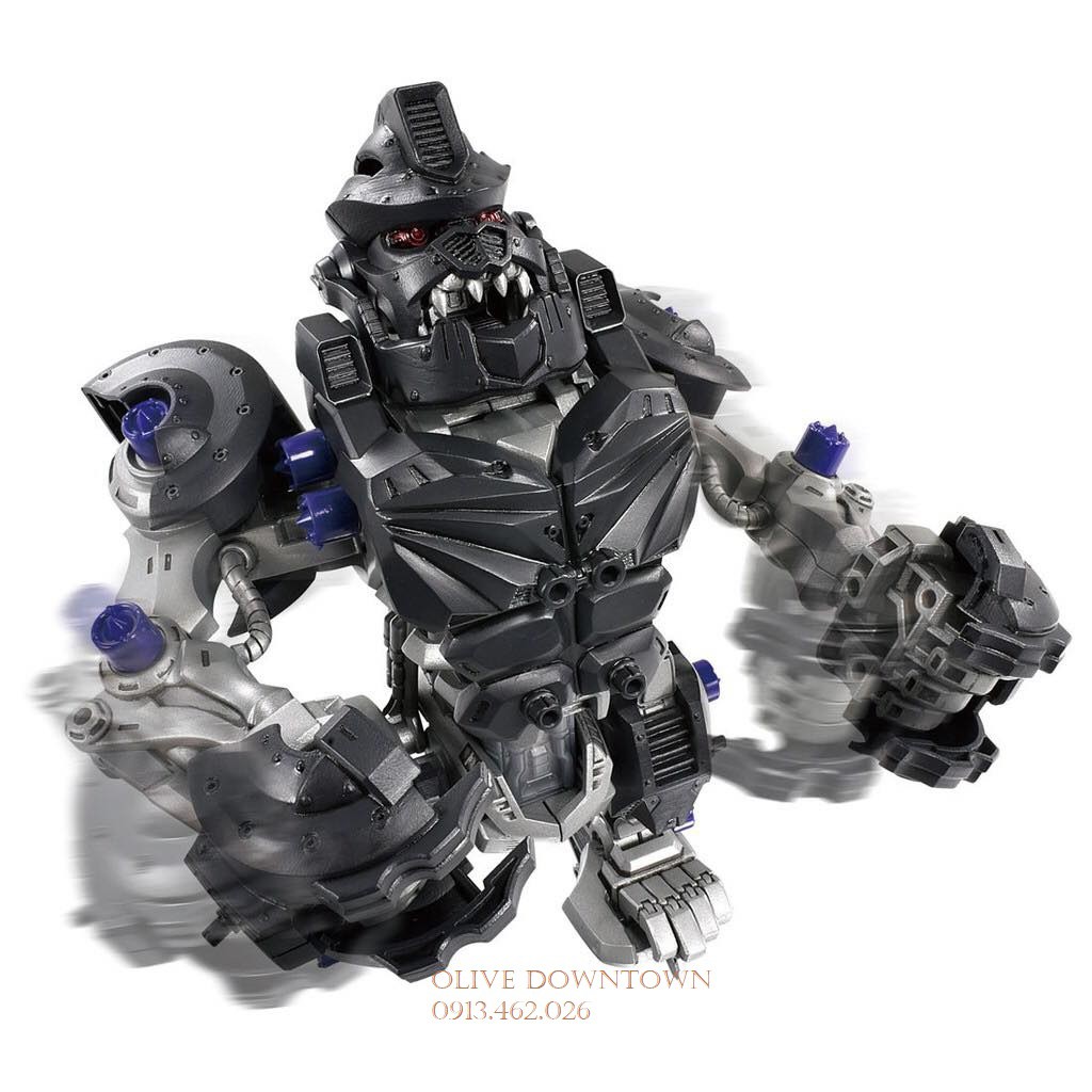 ZOIDS ZW10 - Hộp - Bộ lắp ráp KNUCKLE KONG - Phim Thú vương đại chiến