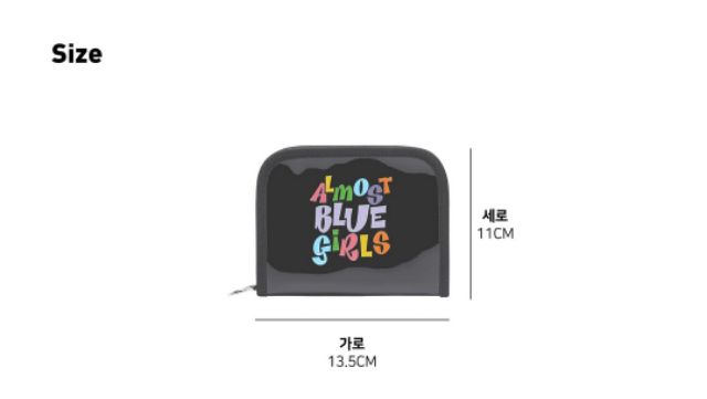 Ví ALMOST TWINKLE HALF - ABG ENAMEL HALFhàng OFF.