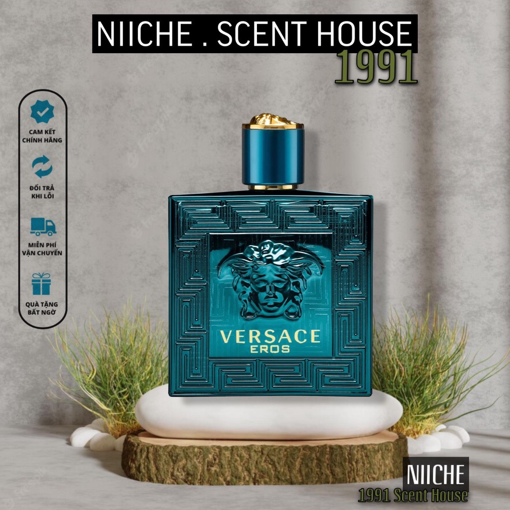 Nước Hoa Nam Versace Eros Edt - Hương Thơm Nam Tính, Thu Hút (5Ml/10Ml) | Peaperfume