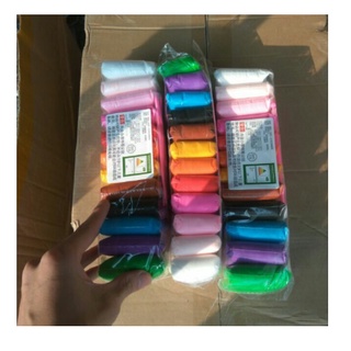 Đất nặn / đất sét nhẹ tự khô an toàn Lốc 12 màu cao cấp Softclay nặn hình, làm Butter slime & bộ cây tạo hình