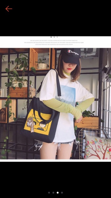 [HÌNH SHOP CHỤP] Túi tote mang 2 cô gái