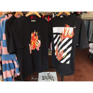 bộ quần áo off white lữa (quần và áo)