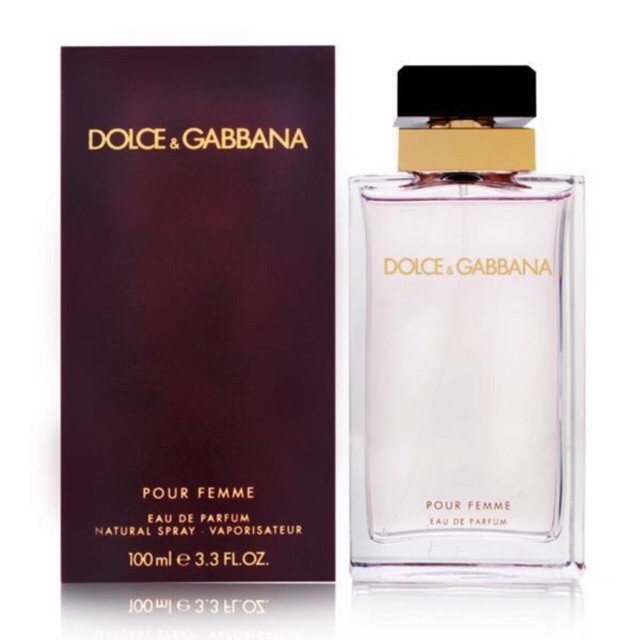 Nước hoa Nữ thương hiệu Dolce & Gabbana Pour Femme 100ml chính hãng xách tay Mỹ