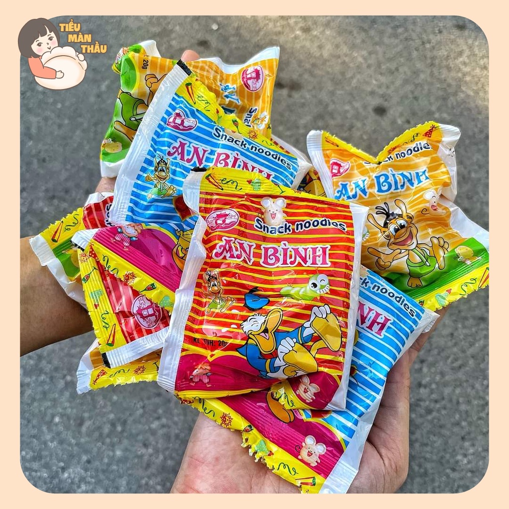 Snack mì tôm trẻ em An Bình giòn ngon - Tiểu Màn Thầu Store