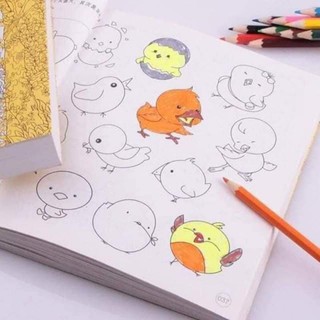 Tập tô màu 5000 hình cho bé tặng kèm bút màu