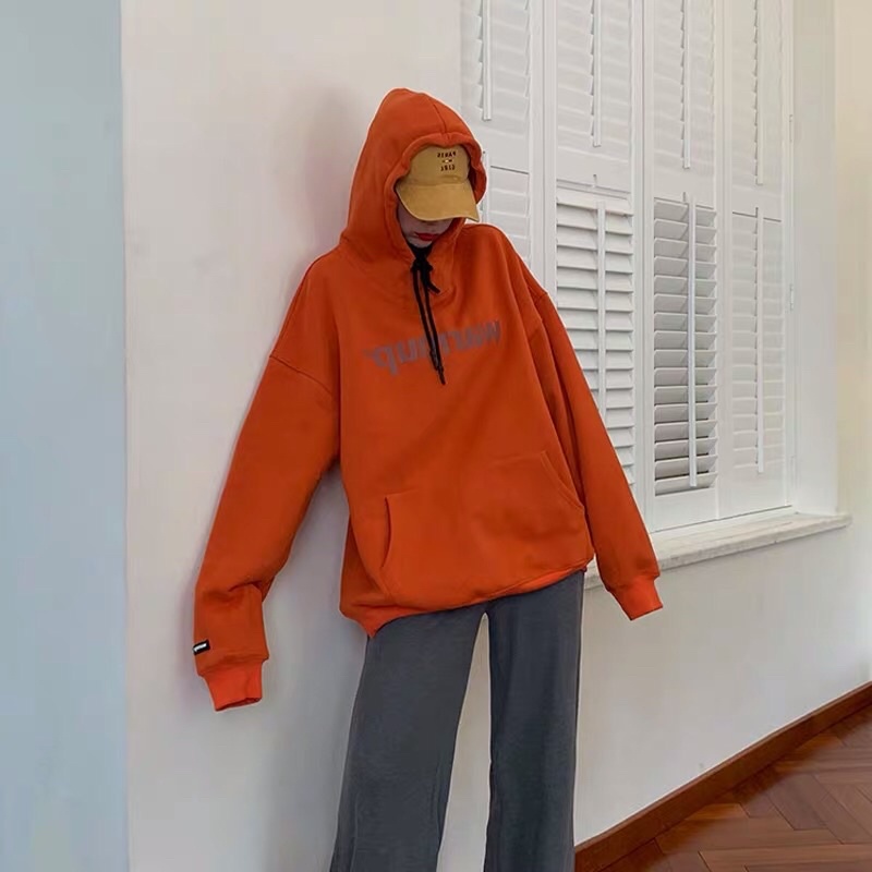 Áo Hoodie Nỉ Lót Bông Warmup nam nữ |Kèm ảnh thật 100%|