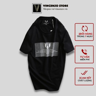 Áo phông nam ngắn tay cổ tròn cotton MArc cao cấp | Áo thun nam đẹp VINCENZO STORE