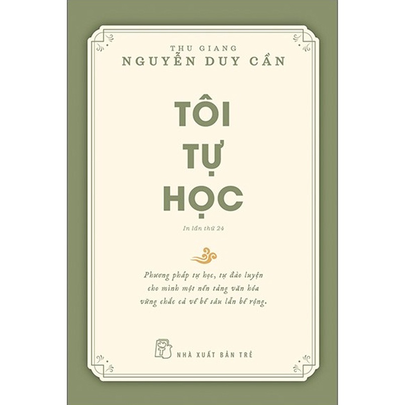 Sách - Tôi tự học - Thu giang Nguyễn Duy Cần (TR75)