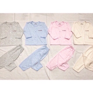 Bộ dài tay cài giữa Noubaby