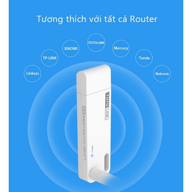 Thiết bị Kích sóng TOTOLINK EX100 | BigBuy360 - bigbuy360.vn