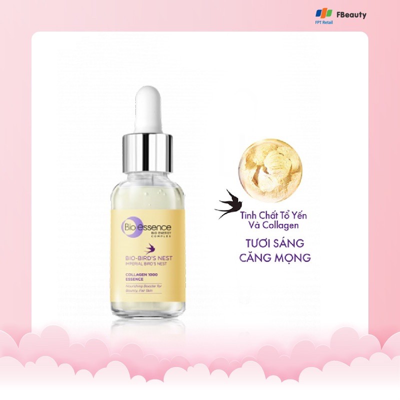 Tinh Chất Dưỡng Da Bio-Essence Bird's Nest Dưỡng Da Tươi Sáng Tinh Chất Tổ Yến Và Collagen 30g