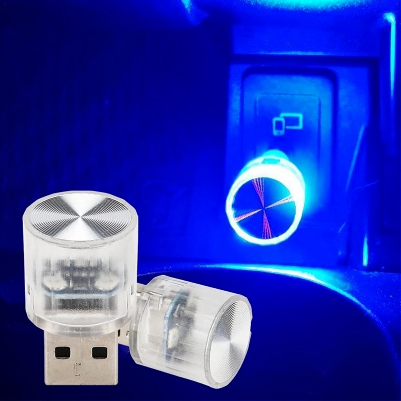 Đèn LED USB Mini Trang Trí Nội Thất Xe Hơi Độc Đáo