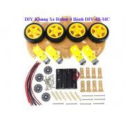 Khung Xe Robot 4 Bánh DIY-4B-MC Siêu rẻ