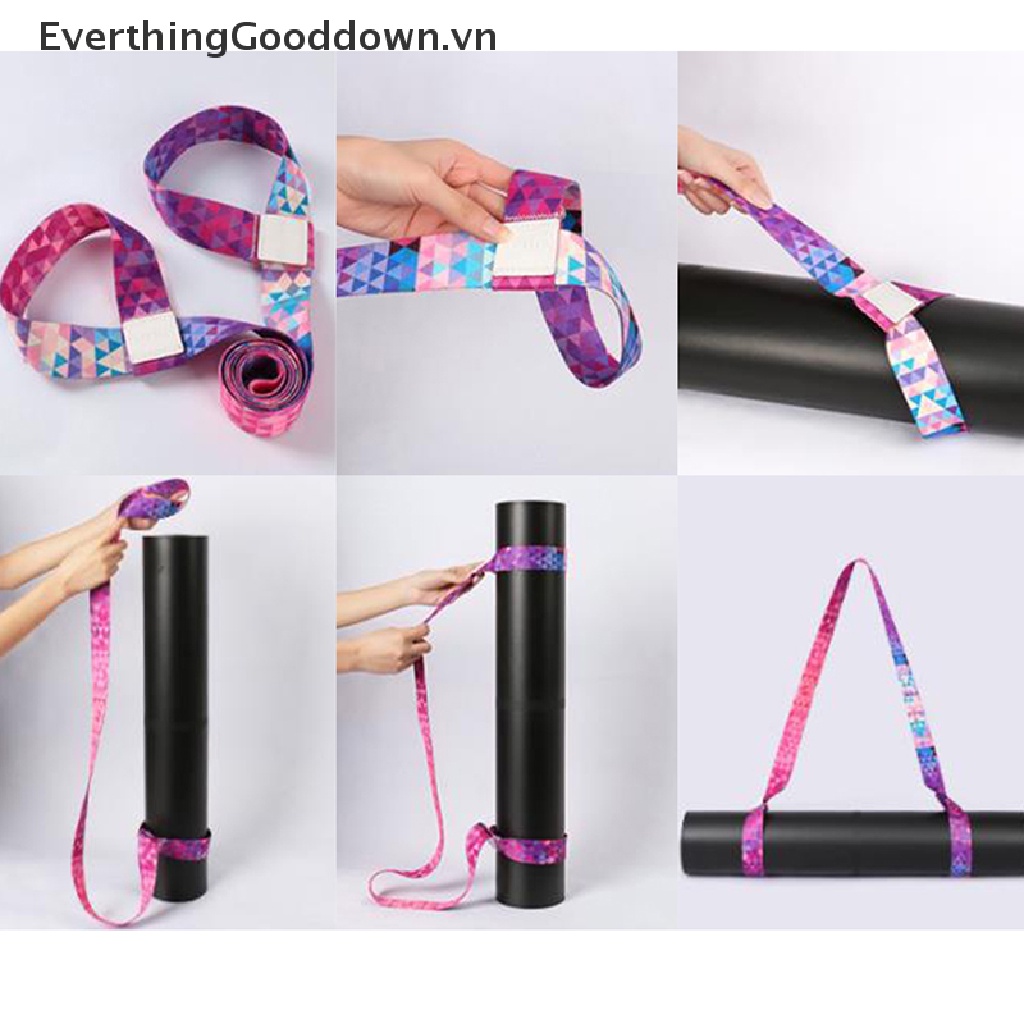 Everthinggooddown 1 Dây Đai Co Giãn Có Thể Điều Chỉnh Hỗ Trợ Tập Yoga
