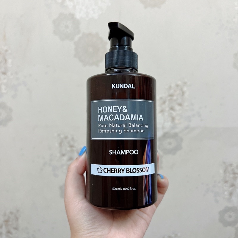 Dầu Gội Kundal Honey & Macadamia Shampoo - Cherry Blossom Hương Hoa Anh Đào 500ml