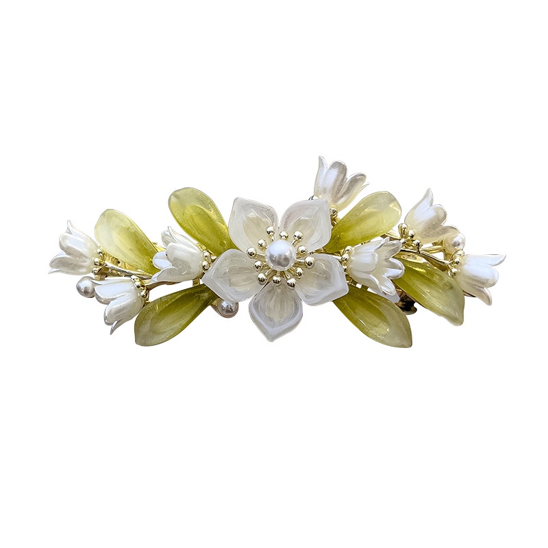 Kẹp Tóc Hoa Lily Thời Trang Sang Trọng