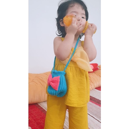 Túi len handmade đựng lì xì cho bé