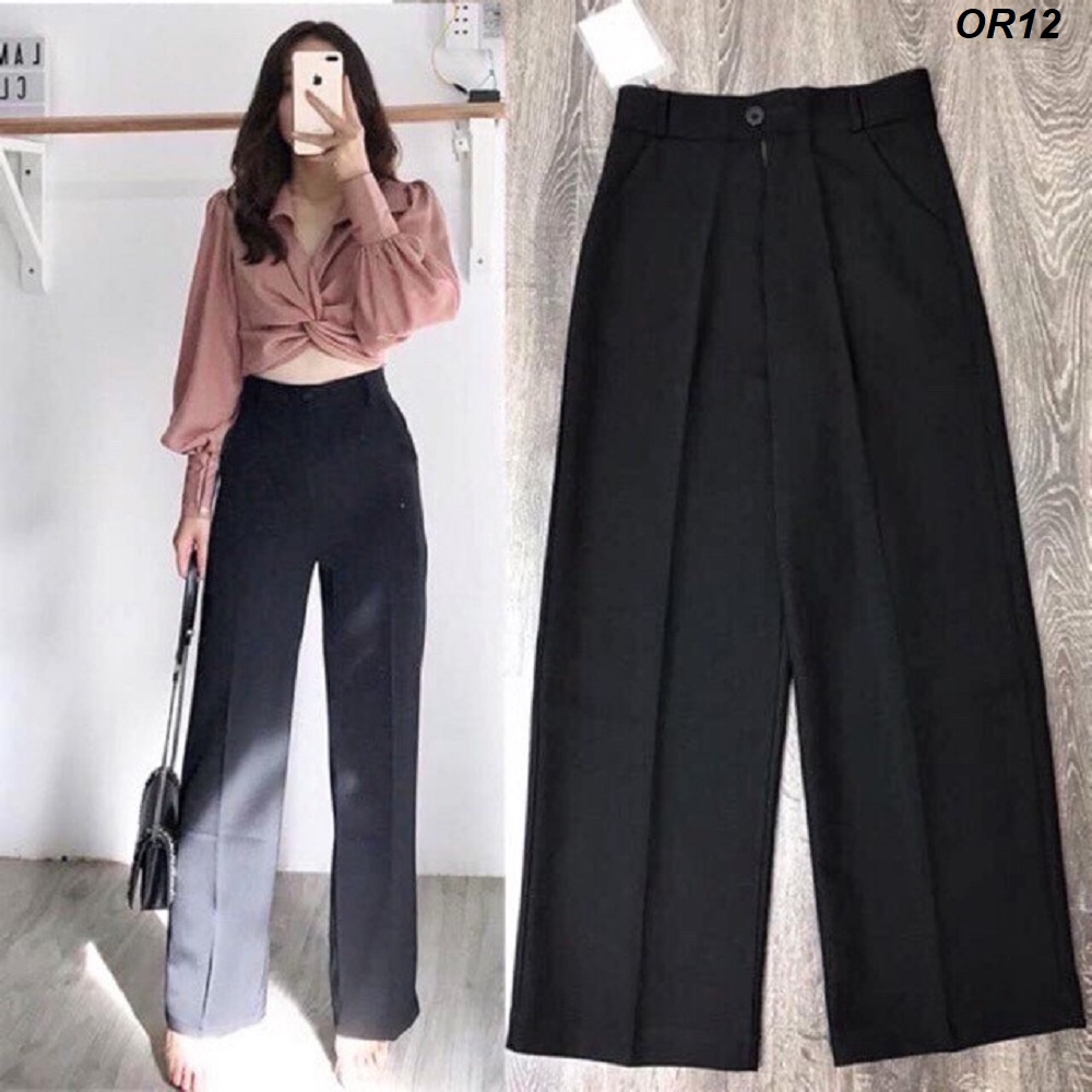 Quần tây ống rộng Culottes OR12