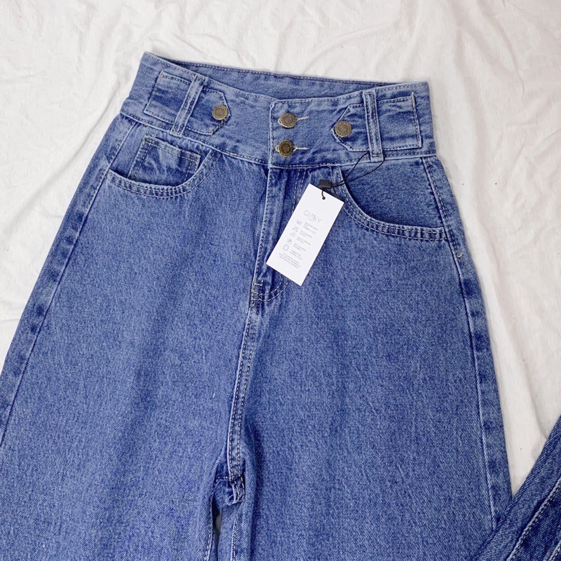 Quần Baggy Nữ Hack Dáng KHA-027 | Cạp Cao | Hàng Đẹp | GinHouseShop