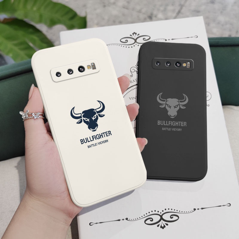 Ốp Điện Thoại Mềm Đơn Giản Sáng Tạo Cho Samsung Galaxy S10 S10E Plus S9 Plus