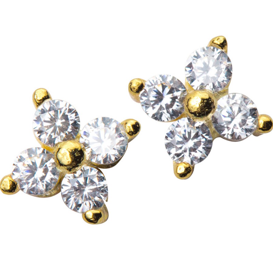 Bông Tai Nữ Bạc Hàn Quốc Sang Chảnh Bạc 925 Cao Cấp Cho Nữ B2421 - Bảo Ngọc Jewelry