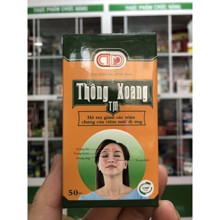 Thông Xoang TM - hỗ trợ giảm triệu chứng của viêm mũi dị ứng