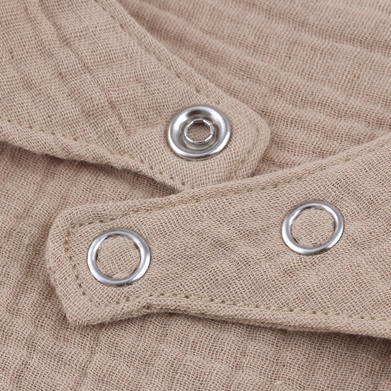 Yếm Ăn Vải Cotton Mềm Màu Trơn Đính Nơ Hình Tam Giác Dễ Thương