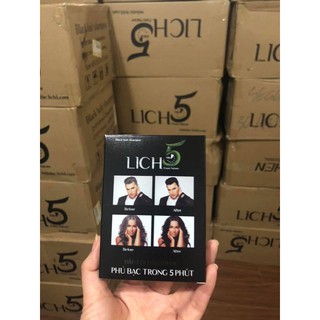 Dầu gội đen tóc, gội là đen Lich5