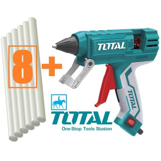 Dụng cụ bơm keo điện 30w 220w TOTAL TT301116 kèm 8 cây keo
