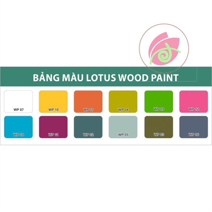 Sơn gỗ Lotus wood paint
