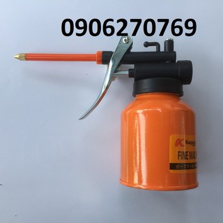 Bình bơm dầu, vịt bơm dầu bằng nhựa 300cc –bình bơm dầu vỏ thép 255 cc