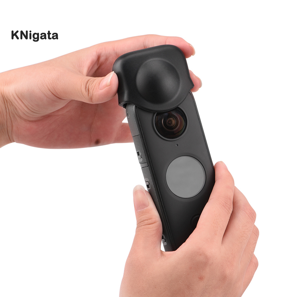 Nắp Đậy Ống Kính Máy Ảnh Bằng Silicon Chống Bụi Có Thể Tháo Rời Cho Insta360 One X2