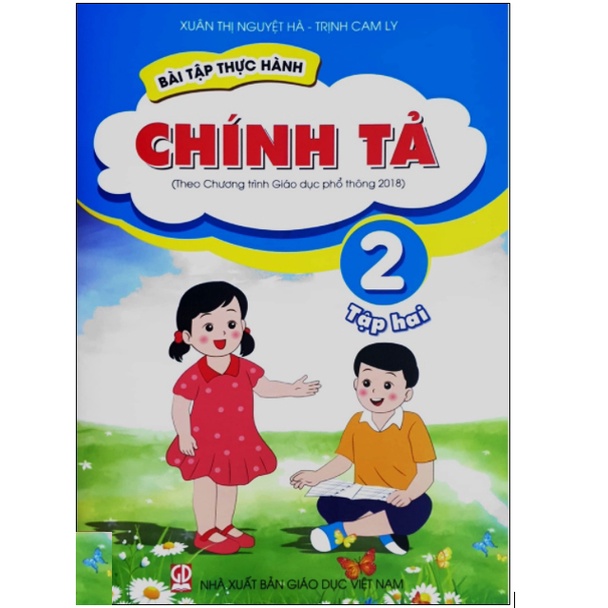 Sách - Bài tập thực hành Chính Tả 2 (Tập 1+Tập 2) - Theo Chương trình Giáo dục phổ thông 2018
