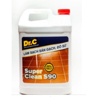 Chất tẩy xi măng- cáu bẩn dính trên nền gạch, Làm mới- sáng nhà bếp- nhà vệ sinh DRC S90.