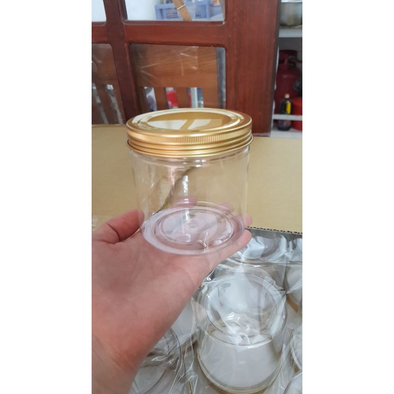 Hủ PET vặn 350ML 8x8cm (VL) kèm seal | BigBuy360 - bigbuy360.vn