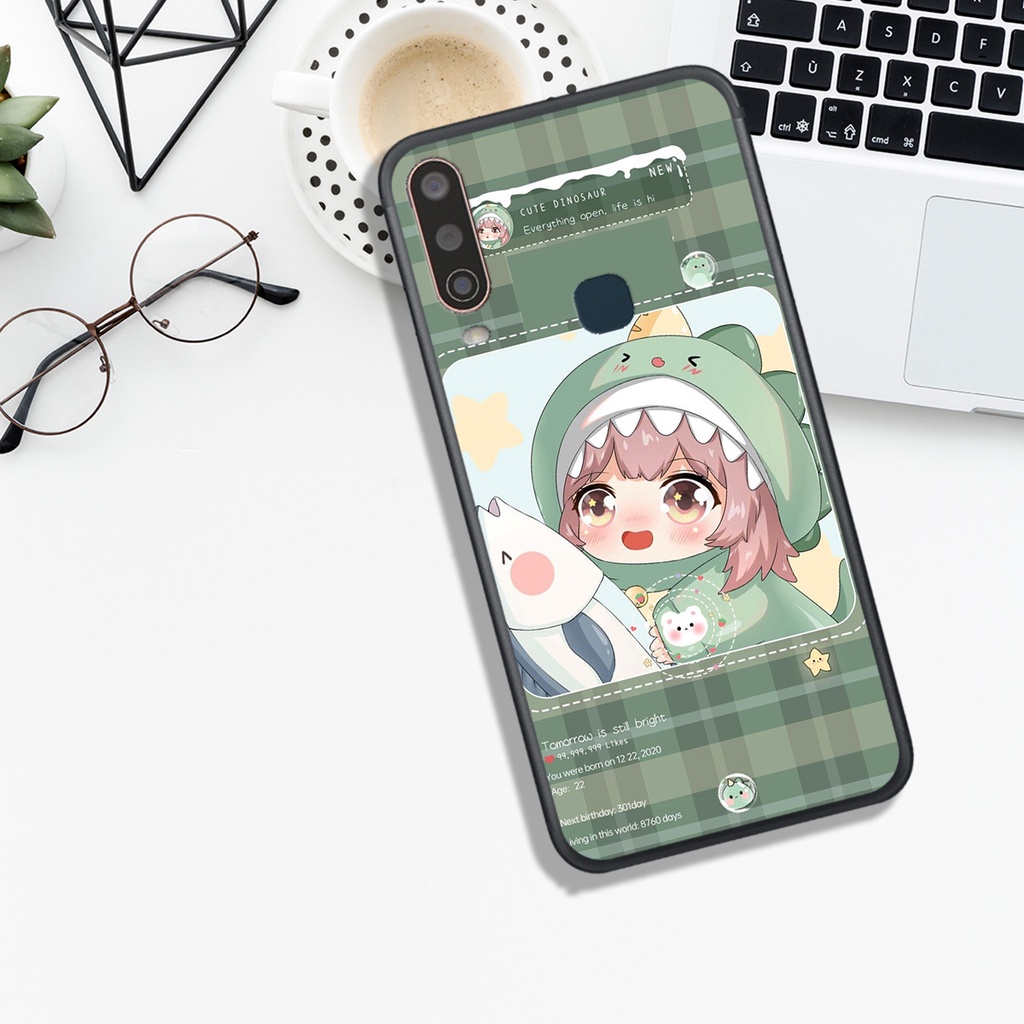 [HOT]ỐP VIVO Y11 - Y12 - Y15 - Y17 - Y19, IN HÌNH KHỦNG LONG CHIBI SIÊU DỄ THƯƠNG.