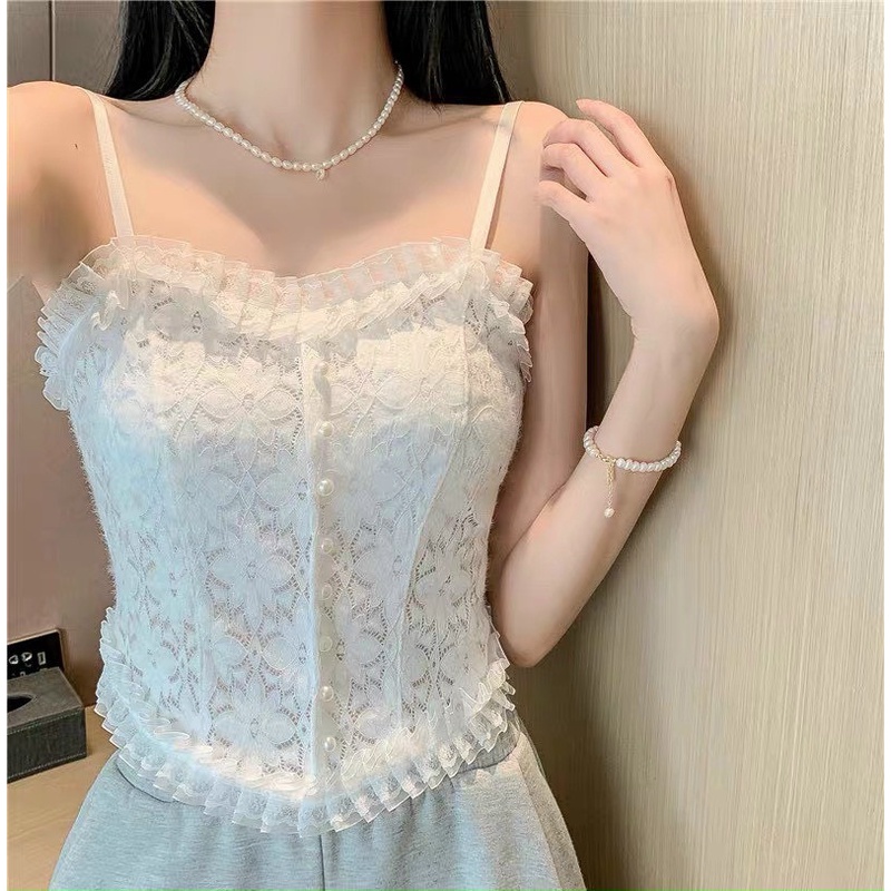 Áo Bra Nữ Ren Hoa 2 Dây Công Chúa Gợi Cảm Tôn Dáng Sexy Quyến Rũ 3029