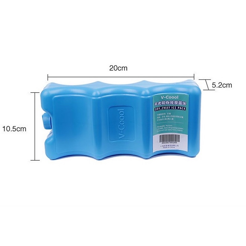 Túi đá khô giữ lạnh trữ sữa cho bé V-COOOL, túi đá khô mini bảo quản sữa mẹ - Monnie Kids