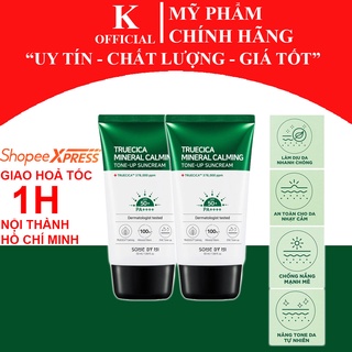 [Mẫu Mới] Kem chống nắng SOME BY MI Truecica 378,000 Calming Tone Up Sunscreen 50ml - Krixi Cosmetics