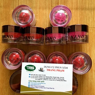 Bột Môi Nano Red | Dụng Cụ Phun  Xăm