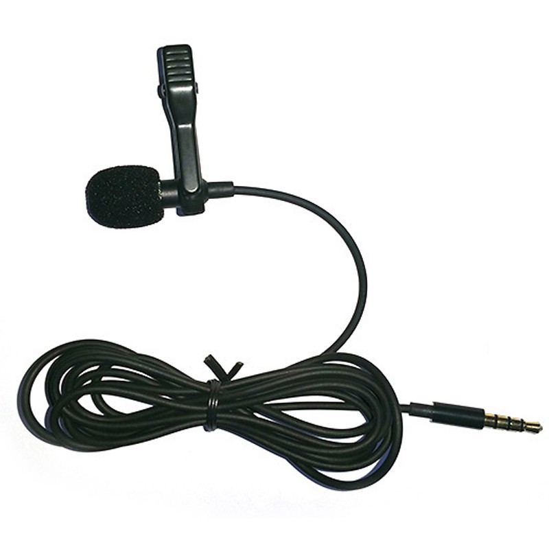 Microphone mini dạng kẹp ve áo 3.5mm cho điện thoại PC