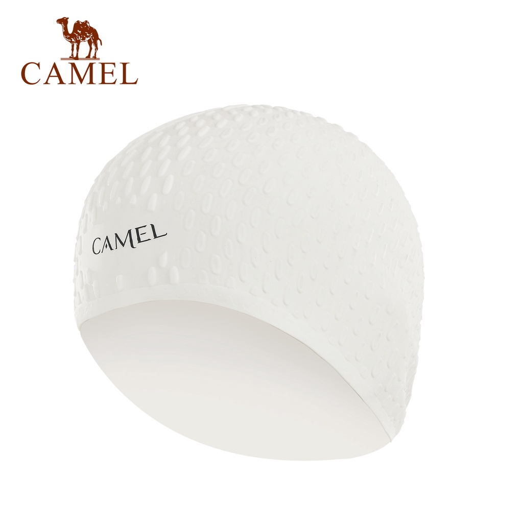 Mũ bơi CAMEL bằng silicon chống nước bảo vệ tai chuyên nghiệp