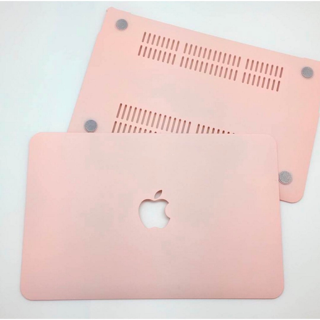 COMBO Case ,Ốp + Phủ Phím Macbook Hồng Pastel (Tặng Kèm Nút Chống Bụi + Bộ kẹp chống gãy sạc) | WebRaoVat - webraovat.net.vn