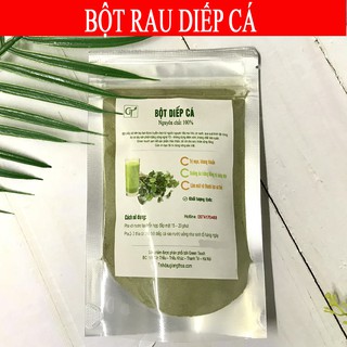 Bột Diếp Cá Uống, Bột Rau Diếp Cá Sấy Lạnh 100% Nguyên Chất - Giảm Táo Bón, Khó Tiêu, Hạ Sốt, Giải Nhiệt Cơ Thể